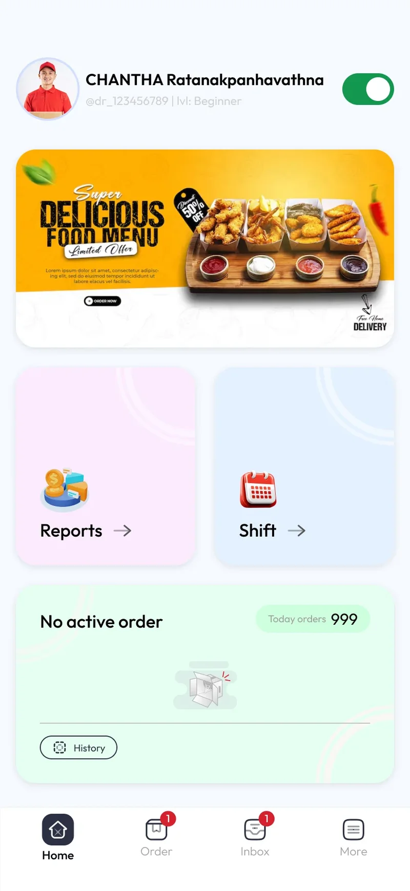 StoreX consumer app mobile interface showing shopping experience